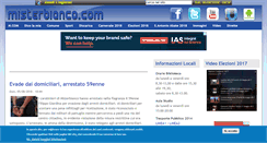 Desktop Screenshot of misterbianco.com
