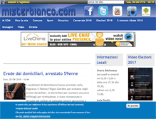Tablet Screenshot of misterbianco.com